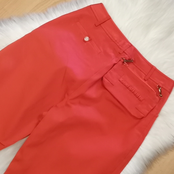 VTG- Claudia Romana Red Golf ⛳ Capri Pants - Picture 2 of 13